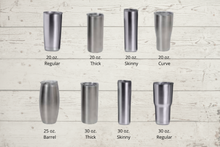 Load image into Gallery viewer, Single Glitter Tumbler