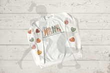 Load image into Gallery viewer, Boho Mama/Nana wears her heart on her sleeve