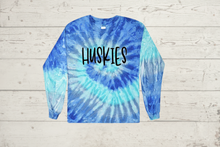 Load image into Gallery viewer, Youth Tie Dyed Long Sleeve Shirt
