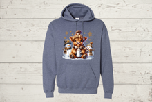 Load image into Gallery viewer, Highland Cow and Snowmen Friends

