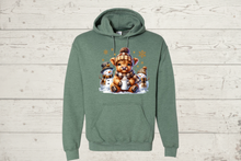 Load image into Gallery viewer, Highland Cow and Snowmen Friends
