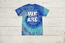 Load image into Gallery viewer, Youth Tie Dyed T-Shirt- We Are Huskies

