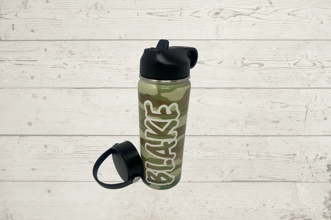 18 Oz. Custom Water Bottle